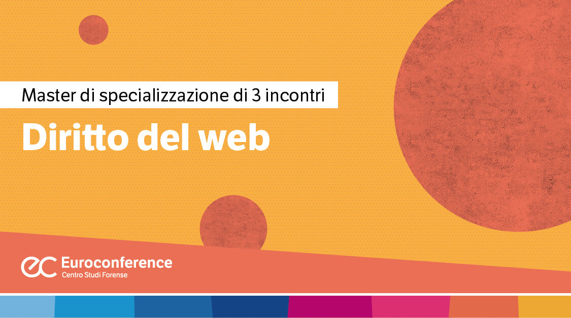 Immagine Diritto del web | Euroconference